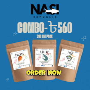 Chicken, Shrimp & Fish Standard Pack (200GM) Combo