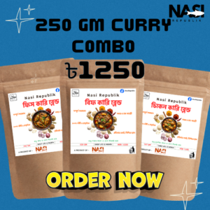 The Republic Curry Family Combo (Chicken + Beef + Fish)