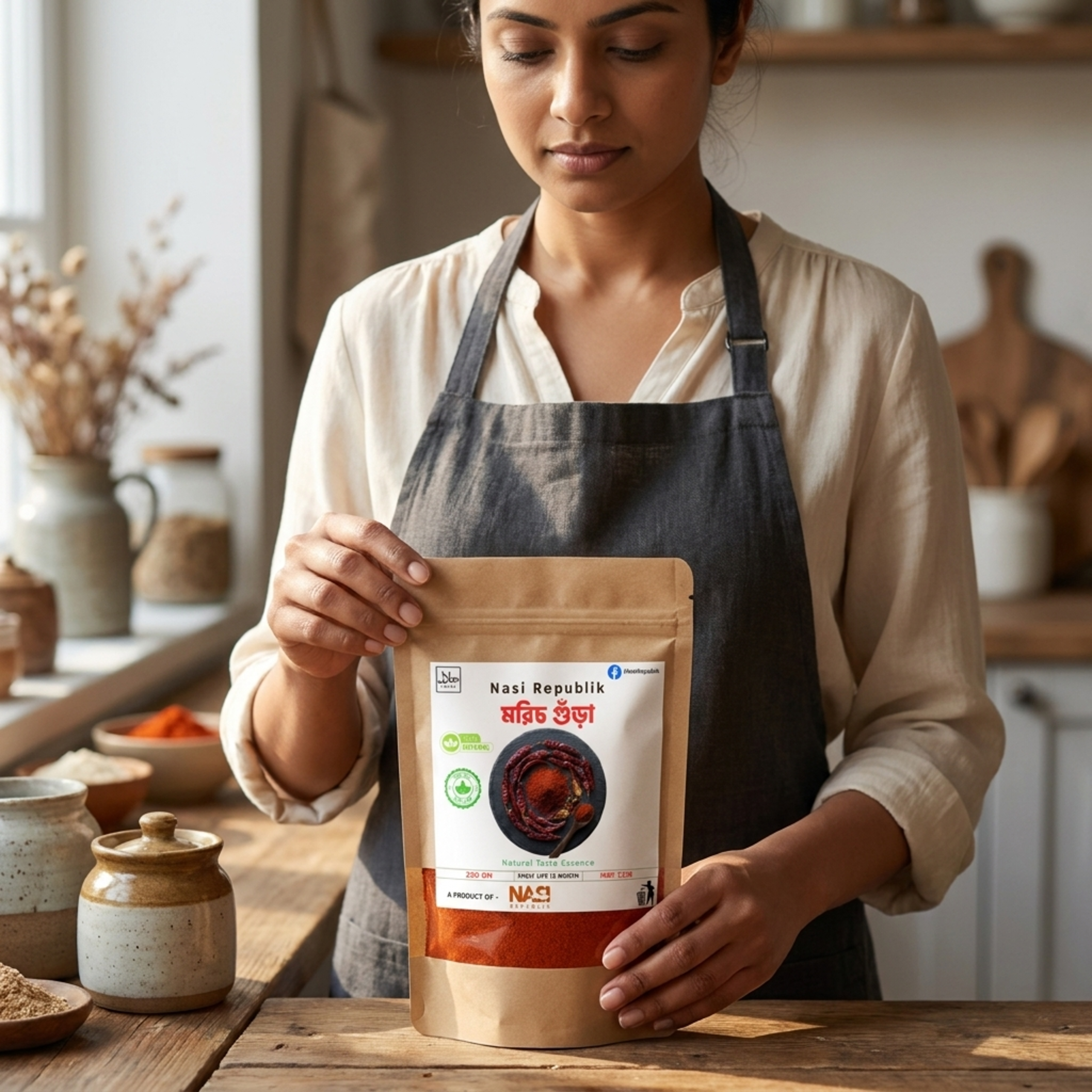 Nasi Republik Pure Red Chili Powder (মরিচ গুঁড়া) - Image 3